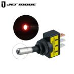 JETINOUE ジェットイノウエ LEDパイロットランプ付きトグルスイッチ レッド ON/OFFタイプ 24V車用