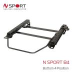 N SPORT シートレール 左席用 B4タイプ MRワゴン MF21S  (北海道・沖縄・離島は送料別途)