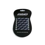RAYS официальный товары ( Rays механизм ) обувь himo черный RAYS OFFICIAL SHOE STRING(PAIR) BK