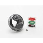 TGS X-Fang ビレットフューエルキャップカバー アルマイトガンメタル デリカD:5 CV1W CV2W CV4W CV5W ※MC後CV1装着可