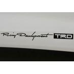 TRD ステッカー ブラック 大