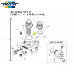 TRUST トラスト オイルブロック補修パーツ#7 Oリング(28φ) (オイルブロック TYPE-G (移動タイプ エレメント側 サーモ無))