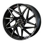 ショッピングIT ウェッズ LEONIS レオニス IT アイティー (PBMC/TI) アルミホイール1本 15×6.0J 5H PCD114.3 +50 4本購入で送料無料