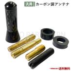 3.5cm カーボン 調 アンテナ ユニバーサル 車 ミニ ショート ファイバー ショート ユーロ タイプ ラジオアンテナ ブラック 35mm 定形送込