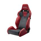 ショッピングヒーター 【New Face】RECARO レカロ SRーS UT100H 81ー120.21.647ー0 シートヒーター付き チャコールグレー／レッド