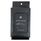 AQ. BLACK LIMITED 極厚メッシュタイプ 除菌ウェットティッシュ 80枚