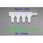  пластиковый шланг подключение для F type 5Way много . joint наружный диаметр 3mm