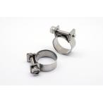 ステンレス　ミニ　強力ホースバンド　ボルト　クランプ　12 - 14ｍｍ　 4個入れ