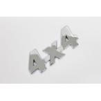 4X4 4WD 4.AWDemf? Lem украшать custom наклейка на кузове серебряный Hustler Cross Be Jimny 4. модный 4x4