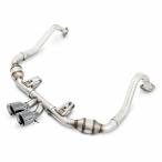 ポルシェ 718ボクスター/ケイマン キャットバックマフラー ツーリングエディション(シルバーチップ)【AWE Tuning】