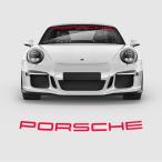 ポルシェ ウインドシールド デカール ”PORSCHE