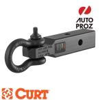 即納 CURT 正規品 トレーラーヒッチ用 Dリング シャックルマウント 2インチ角 メーカー保証付