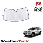 ショッピング2009年 WeatherTech 正規品 トヨタ ハイラックスサーフ 215系 2003-2009年式 フロントサンシェード