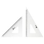 треугольник линейка 24CM 2 листов комплект кухня предметы первой необходимости канцелярские принадлежности канцелярские товары линейка чертёж сопутствующие товары прочее чертёж сопутствующие товары sinwa измерение 75256