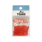 TOHO,inc. ガラスビーズ 赤 小 01330 東邦産業