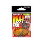 KATSUICHI キロフックワイド ワーム25 NSブラック #2/0 デコイ 82344 カツイチ