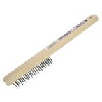  дерево рисунок тросик щетка нержавеющая сталь три вместе корпорация HB-S3