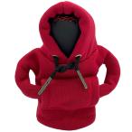 パーカーノブカバー RE シフトノブ カバー レッド 温度対策 パーカー デザインカバー フード付き 車内装飾 ブレイス BM-670