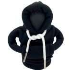 パーカーノブカバー BK シフトノブ カバー ブラック 温度対策 パーカー デザインカバー フード付き 車内装飾 ブレイス BM-671