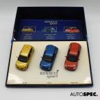  Renault оригинальный миникар 1/43 RENAULT sport - BOXSET 3X Clio RS/Clio V6/Megane RS