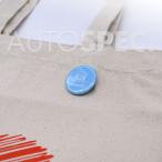 Car&amp;Cafe PICCOLO оригинал жестяная банка значок 32mm бледно-голубой голубой 