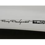 TRD ティーアールディー TRD TRDステッカー ブラック 大 08231-SP170