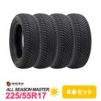 ショッピングAll 4本セット 225/55R17 タイヤ オールシーズンタイヤ MINERVA ミネルバ ALL SEASON MASTER