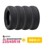4本セット 235/45R18 タイヤ オールシーズンタイヤ MINERVA ミネルバ ALL SEASON MASTER