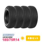 4本セット 185/75R14 タイヤ サマータイヤ TRAVELSTAR UN106 WSW