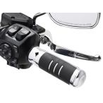 ハーレーダビッドソン 純正 ハンドグリップ ストリームライナー クローム ブラック ツーリング ソフテイル FLTRXSE FLHXSE FLHXU 56100754