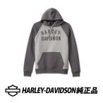 ショッピングハーレーダビッドソン ハーレーダビッドソン 純正 ステープルラグランパーカー Lサイズ 切り返し ヘザーグレー 96522-23VM/000L