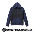 ハーレーダビッドソン 純正 ステープルラグランパーカー Mサイズ 切り返し ブラック 96523-23VM/000M