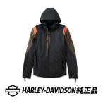 ハーレーダビッドソン 純正 ジャケット トリプルベントシステム2.0 Mサイズ 黒xカーキ 98186-24VM/000M