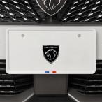 Франция национальный флаг номерная табличка рама передний и задний в комплекте коврик белый Peugeot 308 3008 5008 208 RCZ 508 трехцветный новый стандарт соответствует 