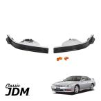  Nissan Silvia S14 поздняя версия KS QS передний бампер передний стекло указателя поворота затонированный crystal orange лампочка есть левый и правый в комплекте 
