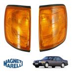 MAGNETI MARELLI стандартный товар Mercedes Benz Medium-class W124 передний угловая фара угол линзы левый и правый в комплекте оригинальный OEM