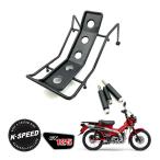 K-SPEED производства Honda Hunter Cub CT125 JA55 JA65 центральный багажник черный Diablo Custom Works K-SPEED-CT40