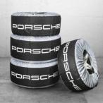 ショッピング21夏 ポルシェ 純正 汎用 タイヤカバー タイヤバッグ 4本分 17-21インチタイヤ用 夏タイヤ 冬用スタッドレスタイヤ PORSCHEロゴ PCG04462100