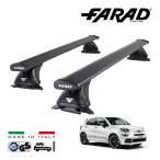 falado стандартный товар FARAD Fiat FIAT 500X 334 type крыша барный комплект основной держатель комплект международный засвидетельствование TUV Италия производства черный 