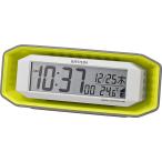  ритм (RHYTHM) большой громкость глаз ... часы электро-магнитные часы электронный звук сигнализация цифровой зеленый 7.2x18.3x6.4cm 8RZ220SR05