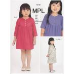 M139　【mパターン研究所】　ヨークチュニックブラウス（こども）（型紙）【取寄せ品】　【C3-10-110-1】