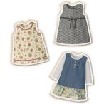 4763  【フィットパターンサン】　ベビーＡラインワンピース（型紙）　【取寄せ品】　【C3-10-110-1】