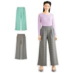 6024  【フィットパターンサン】　ワイドパンツ（型紙）【取寄せ品】　【C3-10-110-1】