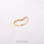 ショッピング指輪 ダイヤモンド リボン リング 指輪 レディース K10 K18 Pt900 ゴールド プラチナ ギフト プレゼント 受注生産品  Diamond Ribbon Ring