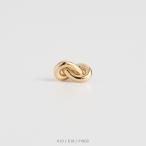 結び目 ピアス レディース K10 K18 Pt900 ゴールド 地金 片耳 両耳 ギフト プレゼント  Knot Pierce
