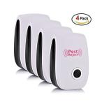 4 штук входит мышь удаление борьба с вредителями меры розетка тип Ultrasonic System репеллент контейнер ./ таракан / комары /./../ летучая мышь и т.п. бесплатная доставка ASK-102