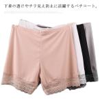 Yahoo! Yahoo!ショッピング(ヤフー ショッピング)送料無料  リブ ペチパンツ インナーショーツ 3分丈 インナーパンツ ペチコート スパッツ シームレス ショーツパンツ レディース 透け防止 ルーム