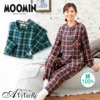  в клетку .. Moomin пижама 70264 женский пижама женщина Mrs. мягкость .. фланель хлопок 100% весна осень-зима Moomin mii герой one отметка 
