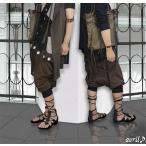 サルエルパンツ メンズ ブラウン サルエルパンツ C ボトムス