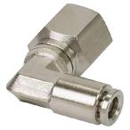 VIAIR 13852 x 1/8 дюймовый NPT(F) - 3/8 дюймовый авиация фирма 90 раз вращение патрубок соединительная муфта (DOT одобрение завершено ) 4 шт упаковка 